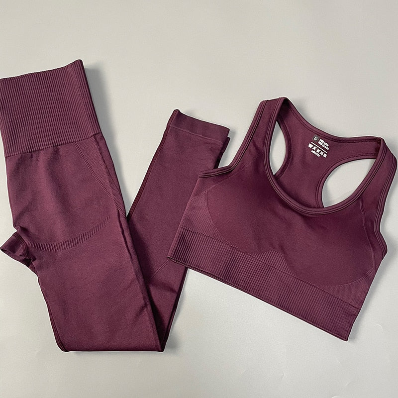 2/3/4PCS Seamless Yoga Set