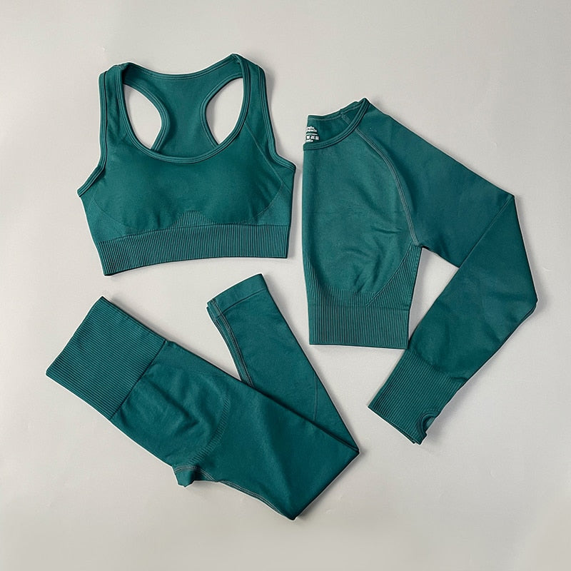 2/3/4PCS Seamless Yoga Set