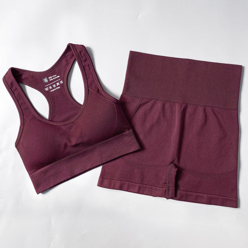 2/3/4PCS Seamless Yoga Set